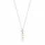 티파니 TOZ 04 빅토리아 진주와 다이아몬드 펜던트 목걸이
