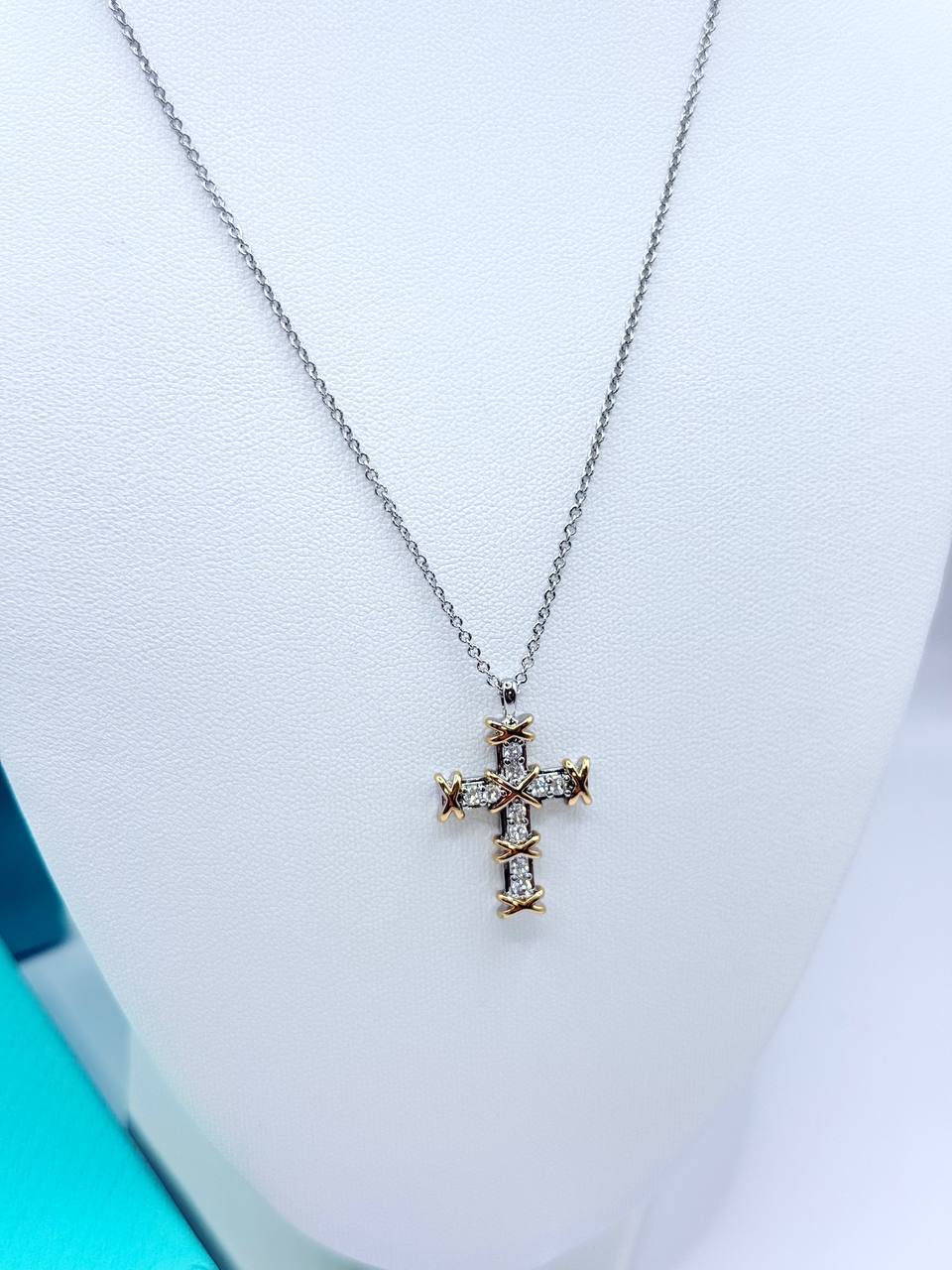 티파니 TOZ 05 식스틴 스톤 목걸이