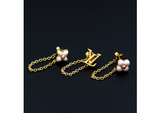 루이비통 KJ018 LV 플로라그램 귀걸이 3종 세트