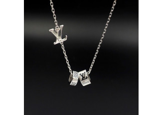 루이비통 KJ35 다미에 링스 목걸이