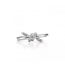 티파니 노트 화이트골드 반지