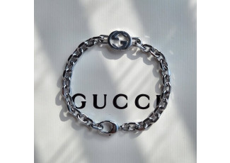 구찌 287 인터로킹 G 체인 팔찌
