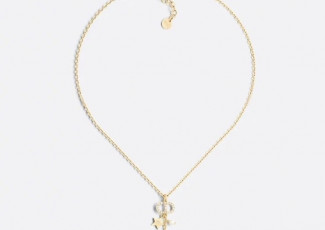 디올 럭키 참 목걸이