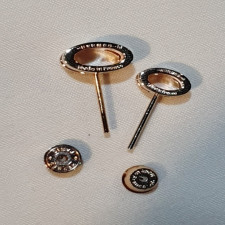 에르메스 H 팝아슈 귀걸이