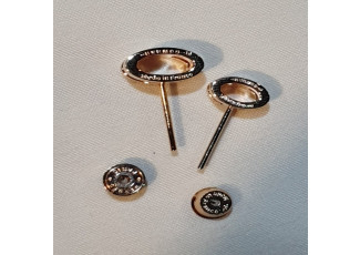 에르메스 H 팝아슈 귀걸이