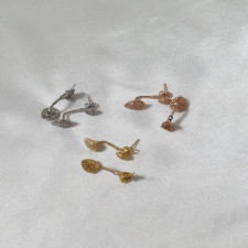 부쉐론 쎄뻥 큐빅 귀걸이