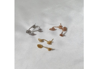 부쉐론 쎄뻥 큐빅 귀걸이