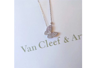 반클리프 버터플라이 목걸이