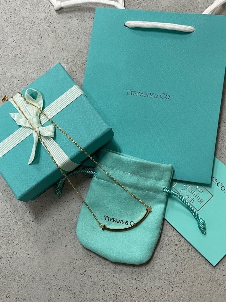 티파니 스마일 목걸이