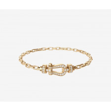 프레드 골드 다이아 팔찌