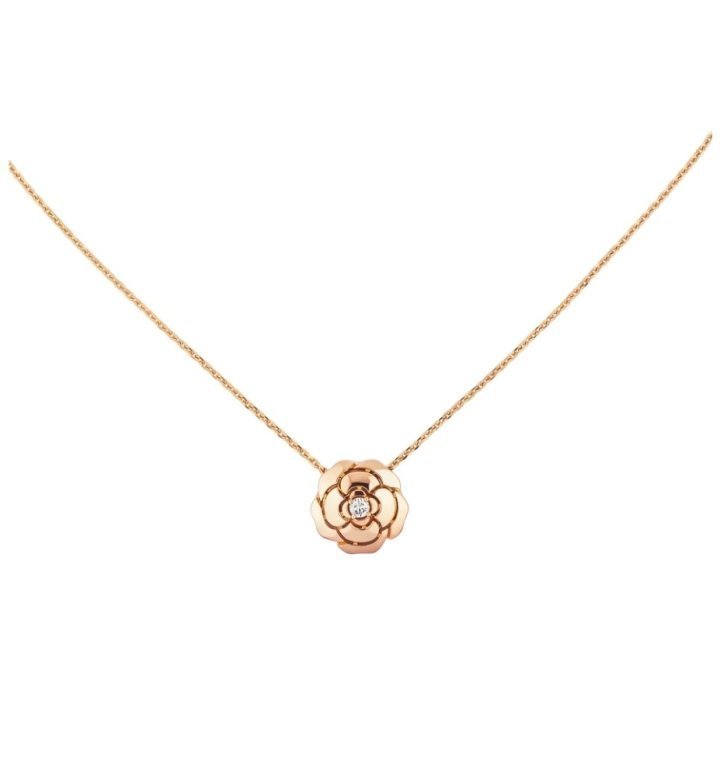 샤넬 까멜리아 목걸이