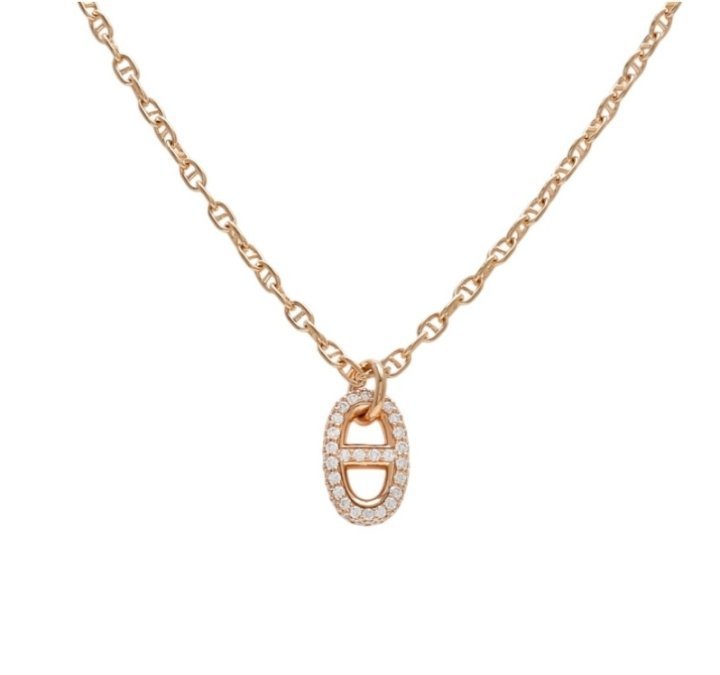 에르메스 파랑돌 목걸이