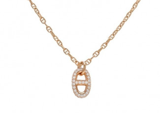 에르메스 파랑돌 목걸이