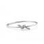 티파니 노트 뱅글 화이트골드 팔찌