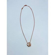 반클리프 VCF14 럭키 스프링 펜던트 플럼 블로썸 목걸이