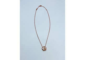 반클리프 VCF14 럭키 스프링 펜던트 플럼 블로썸 목걸이