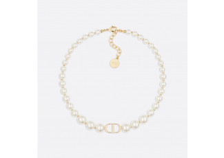 디올 몽테인 진주 목걸이