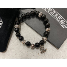 크롬하츠 비즈 블랙 팔찌