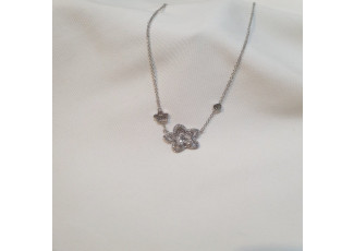 그라프 와일드 플라워 더블 다이아 목걸이