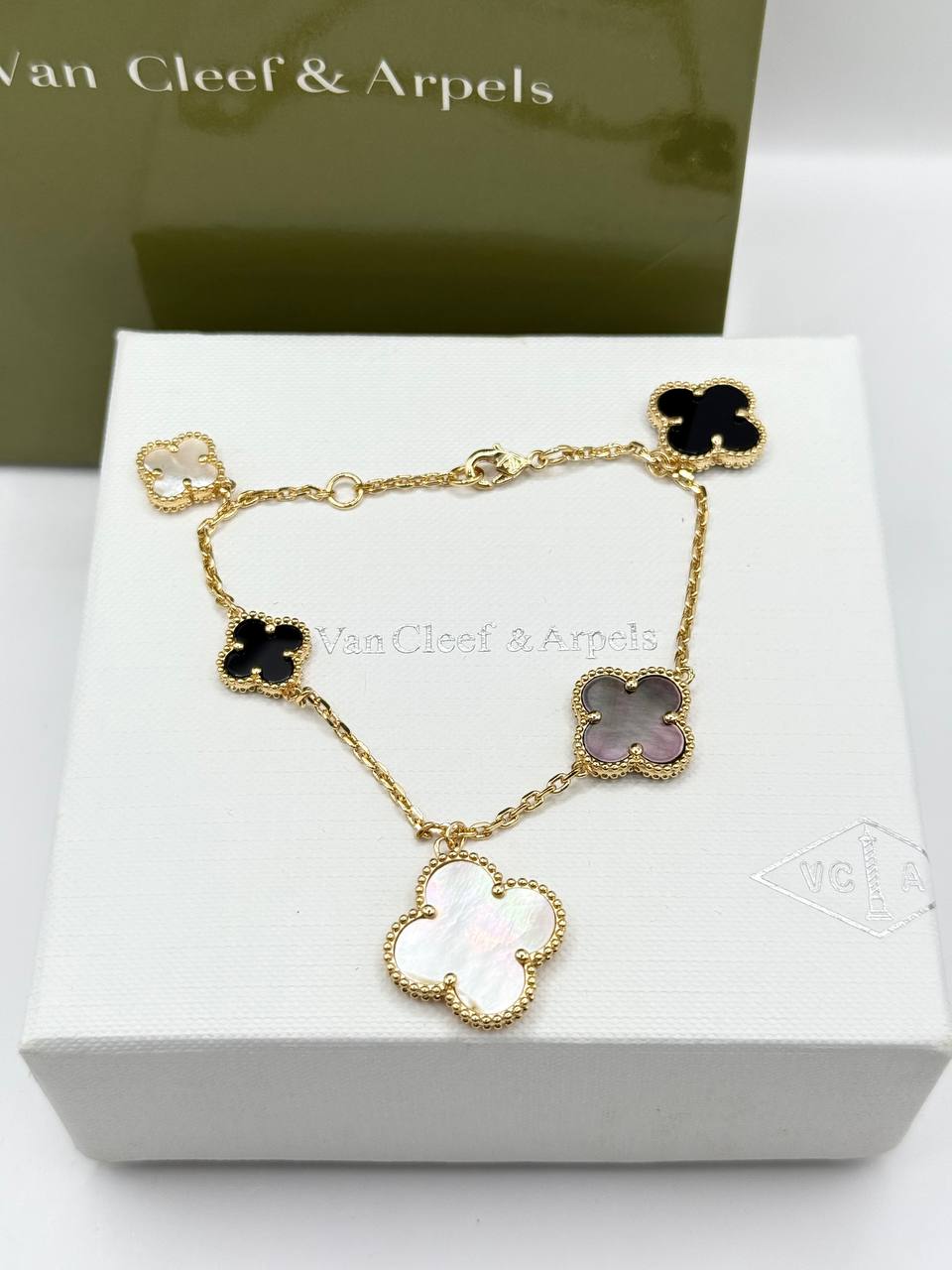 반클리프 VCF01 앤 아펠 빈티지 알함브라 팔찌