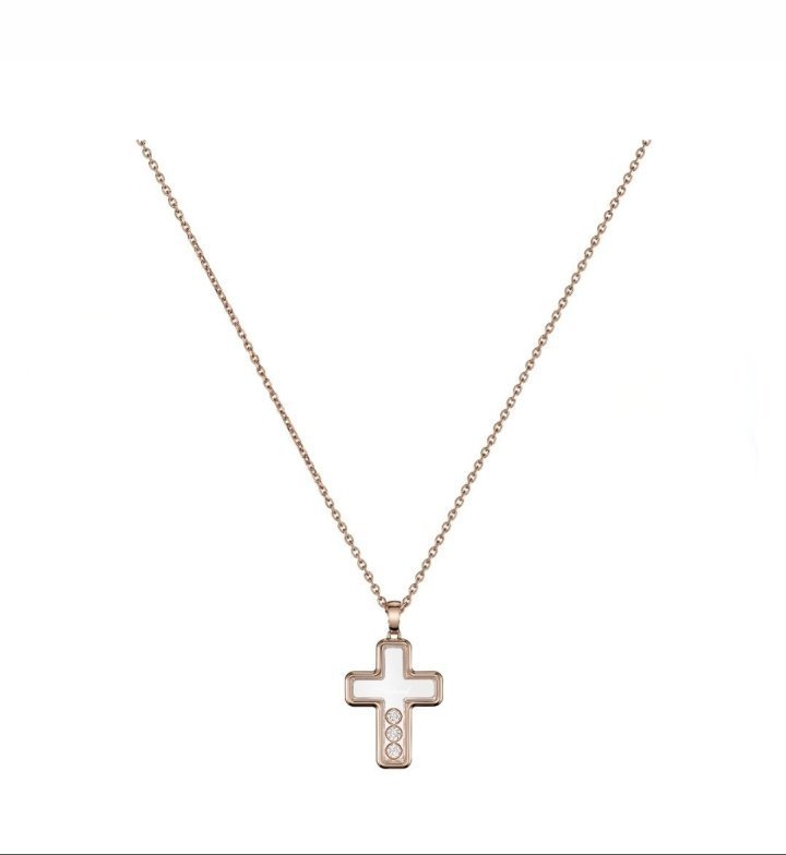 쇼파드 십자가 목걸이