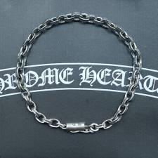 크롬하츠 84 페이퍼 체인 Silver 92.5 팔찌