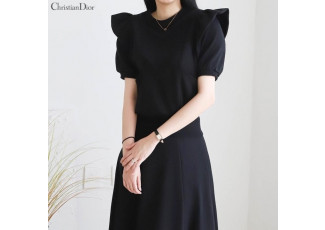 디올 여성 프릴티 롱치마 세트