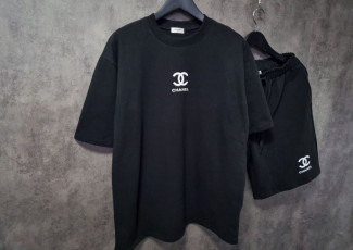 샤넬 로고 트레이닝 세트