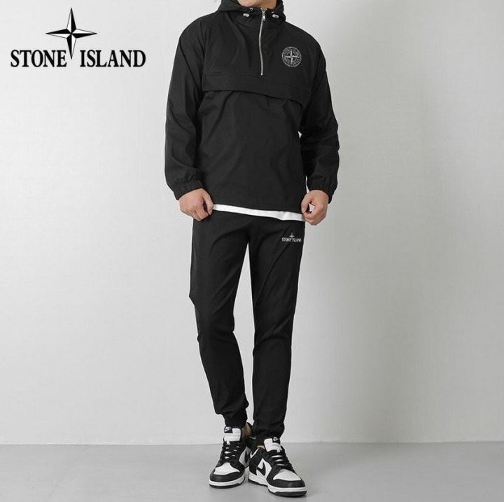 스톤아일랜드 밴딩 아노락 세트