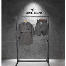 스톤아일랜드 반팔 후드 아노락 5부 세트