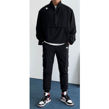 데상트 윈드브레이커 아노락 세트