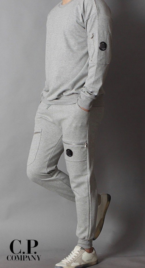 CP컴퍼니 항공 지퍼 조거 트레이닝 세트