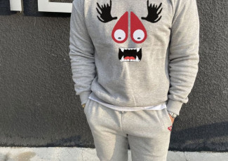 무스너클 몬스터 맨투맨 조거 팬츠 세트