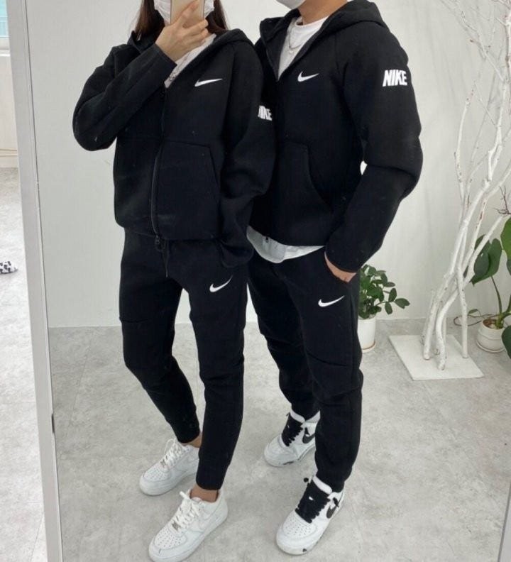 나이키 네오프렌 테크 후드 세트