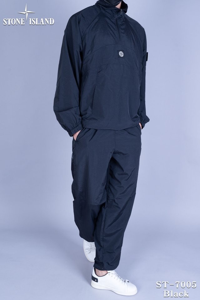 스톤아일랜드 링클프리 스트링 아노락 팬츠 세트