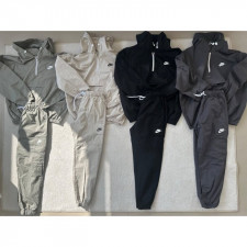 나이키 코튼 아노락 후드 카고 조거 세트