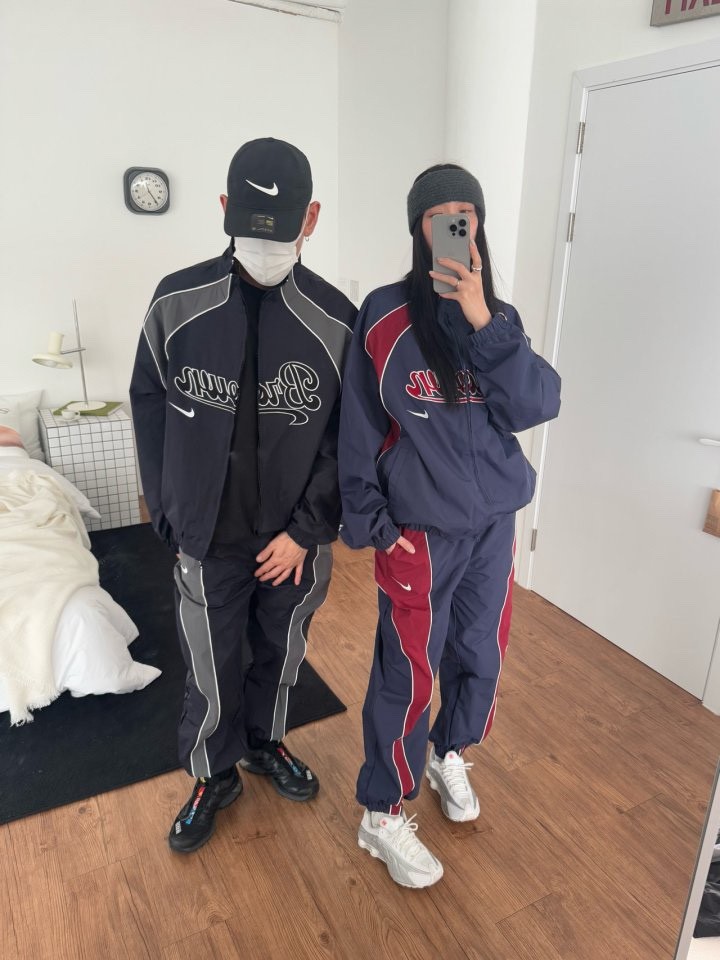 나이키 트랙 배색 세트