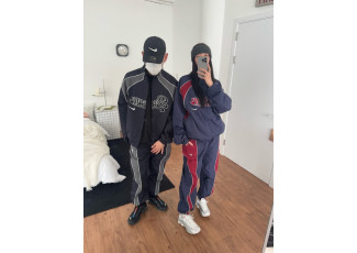 나이키 트랙 배색 세트