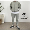 나이키 X 오프화이트 콜라보 윈드 아노락 조거 세트