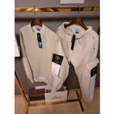 스톤아일랜드 기모 피그먼트 헤비 쭈리 퀄팅 세트