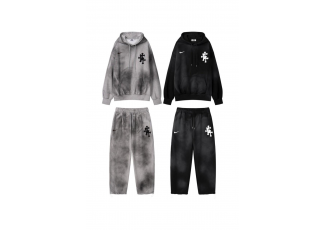 나이키 X 크롬하츠 콜라보 기모 스우시 더크로스 더티 PT 세트