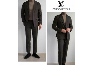 루이비통 보카센티노 라벨 반밴딩 수트 세트