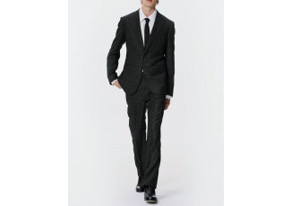 루이비통 패턴 다미 싱글 슬림 슈트 세트