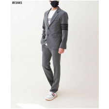 톰브라운 사선 플레인 우븐 클래식 수트 정장 세트