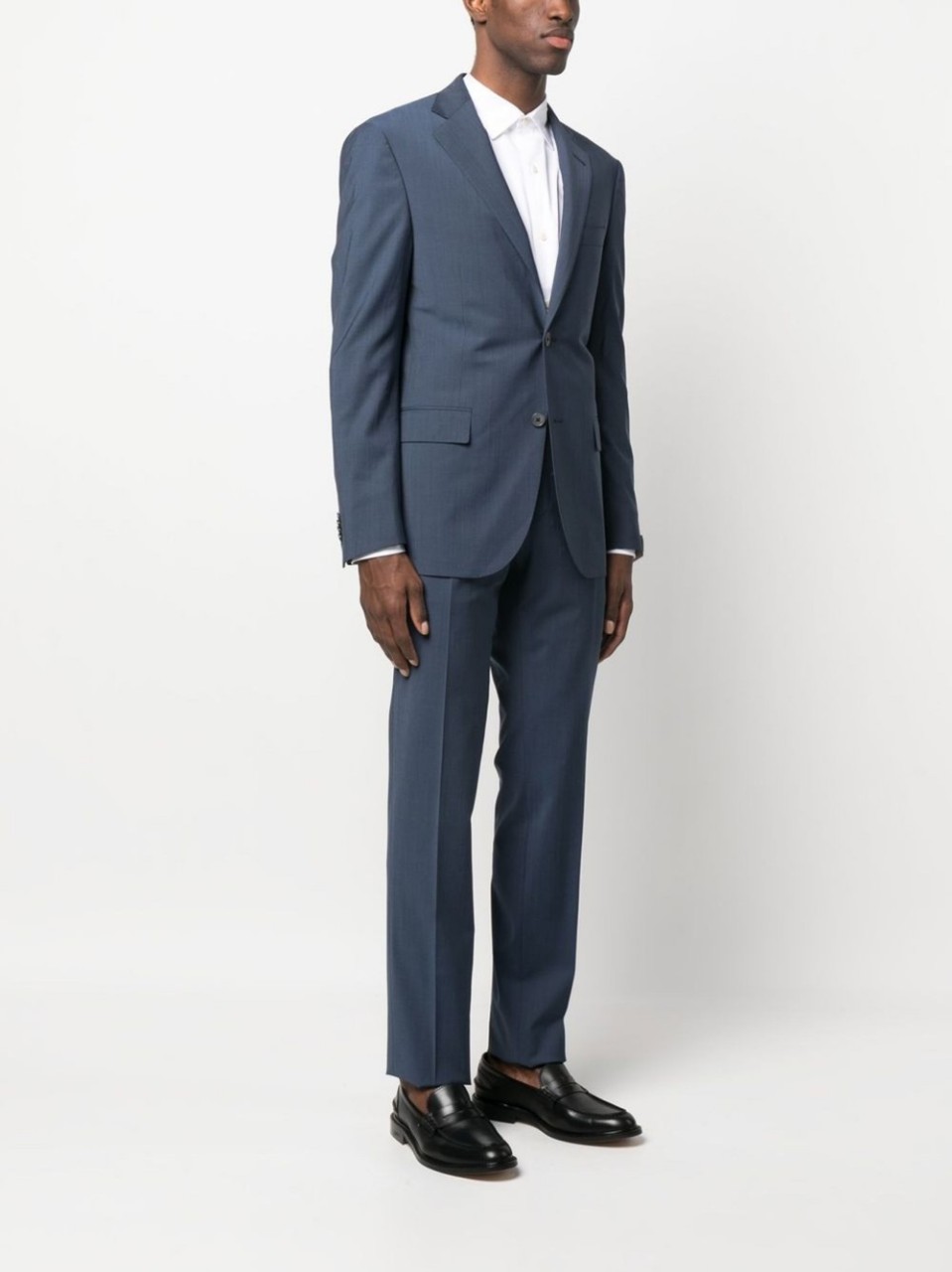 루이비통 레더 패치 백로고 싱글 슬림 슈트 세트