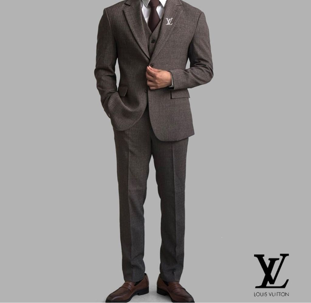 루이비통 컨스 체크 3피스 수트 세트