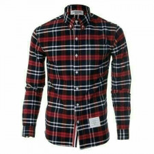 톰브라운 옥스포드 체크 셔츠