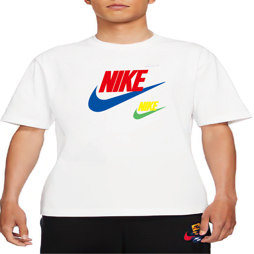 나이키 더블 로고 반팔티