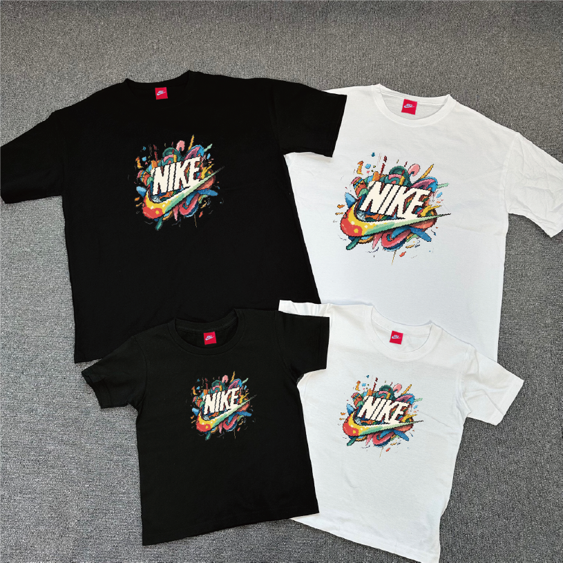 나이키 페인팅 스프링 반팔티
