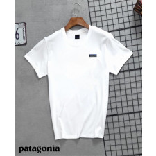 파타고니아 로고 패치 라운드 반팔티
